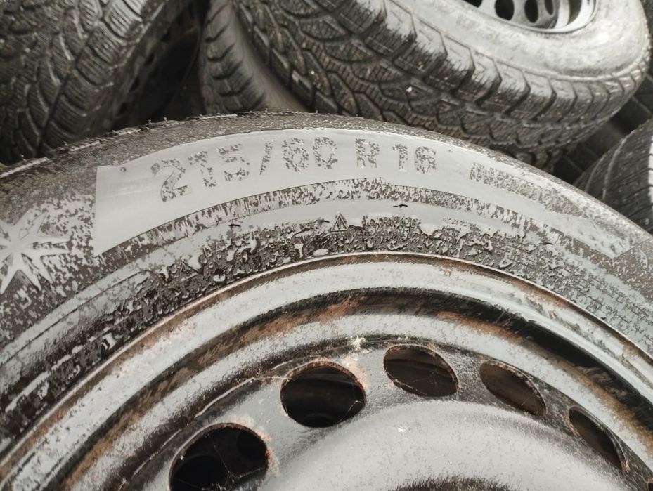 Felgi stalowe 16" 5x112, VW, Audi, Skoda Seat, opony zimowe et 41