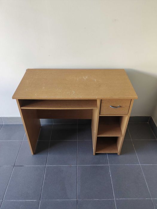 Secretária Compacta com Gaveta | 90x75x45 cm