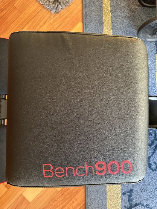 Home Gym Completo | Bench 900 + Rack + Barra + 76kg Discos + Halteres | Como Novo