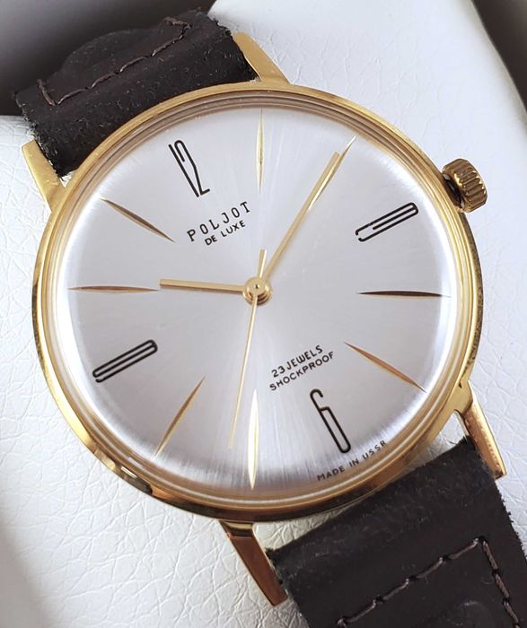 Годинник Poljot. Полет Часы Poljot de Luxe cal. 2209 made in USSR СССР