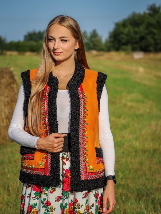 Serdak damski góralski kamizelka