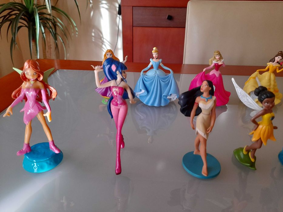 Princesas e Fadas Disney, winx e Ruca