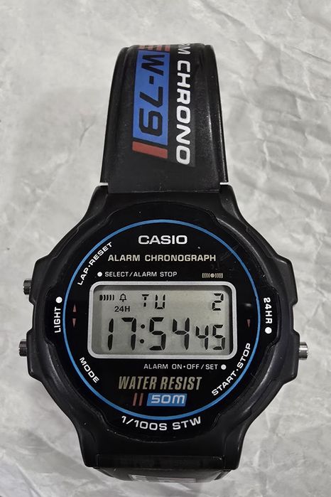 CASIO W-79 MODULO 593 Japan Vintage Relógio