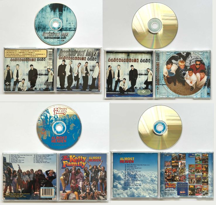 Coleção CDs The Cranberries, Alejandro Sanz, Backstreet Boys, The Kelly Family