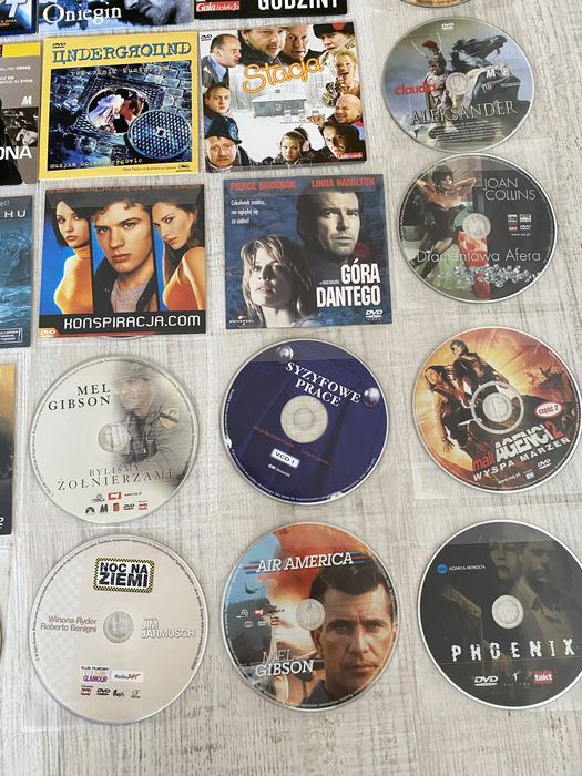 25 filmów na DVD