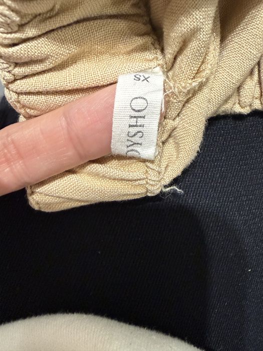 Spodnie lniane Oysho XS S