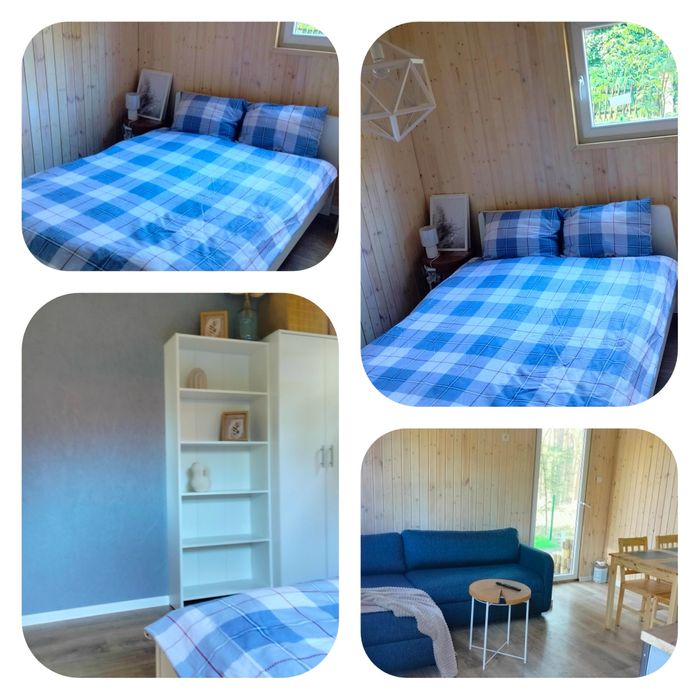 Domek w lesie, grzyby, balia. Mężyk