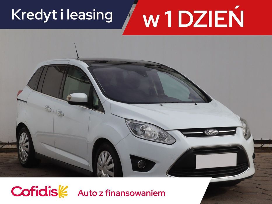 Ford Grand C-MAX 1.6 TDCi, 7 miejsc, Klimatronic, Tempomat, Dach panoramiczny