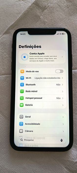 iPhone 11 64gb c/novo IOS 26.3.1 bateria 100%  sem erros ,td original