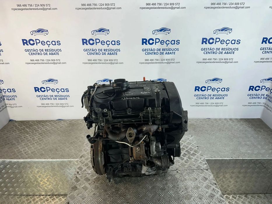 .Motor Completo VW Volkswagen Audi Seat Skoda BKD 2.0 TDi 16v 140cv Bosch Cabeça Colaça C 2007 - 2015