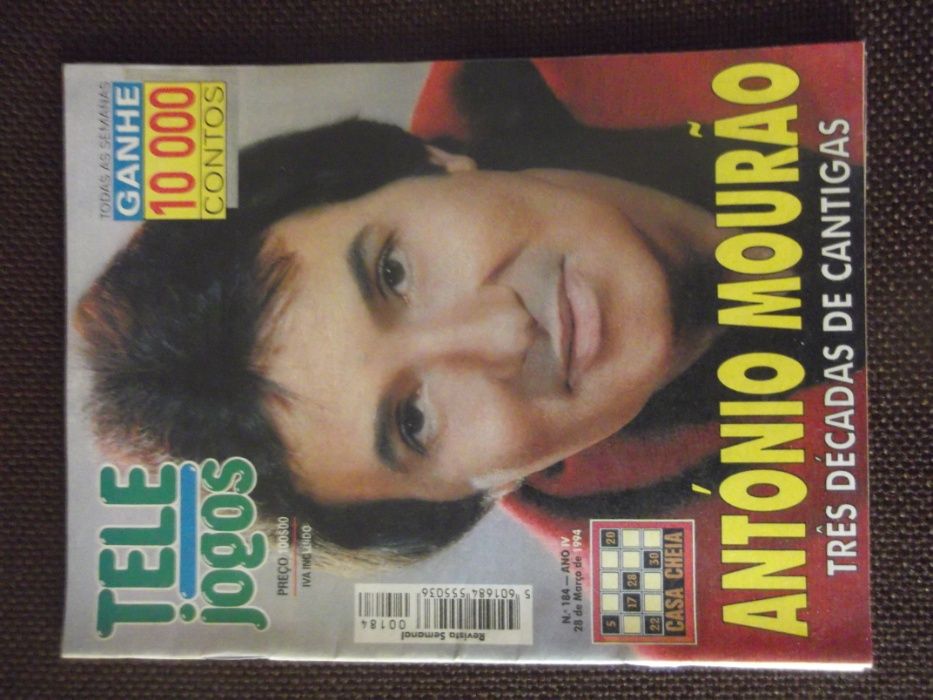 livros e revistas Telejogos antigas