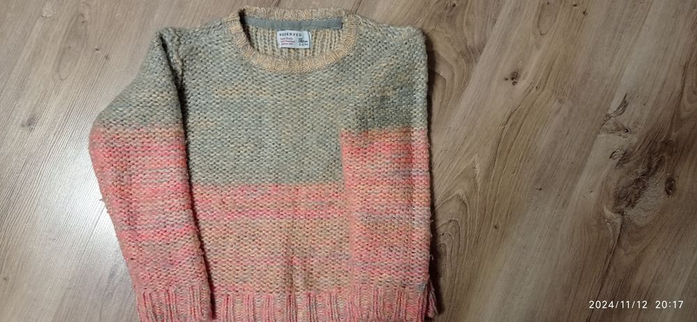 Sweter Reserved rozm 116 dziewczęcy