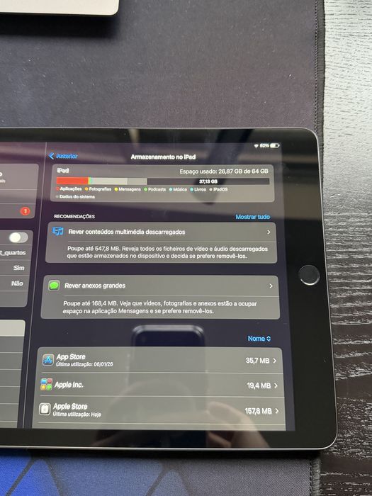 Ipad Wifi + Celular 9° geração 64gb Como Novo
