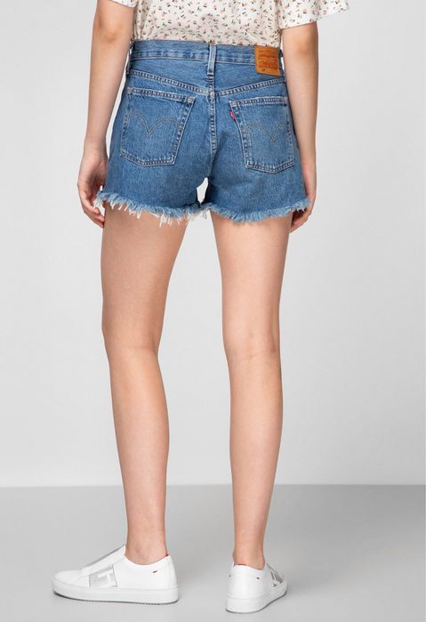 Женакие шорты мом Levis ribcage denim jean shorts - 32