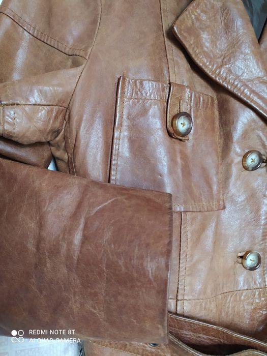 Итальянская натуральная кожаная куртка, Vera Pelle
