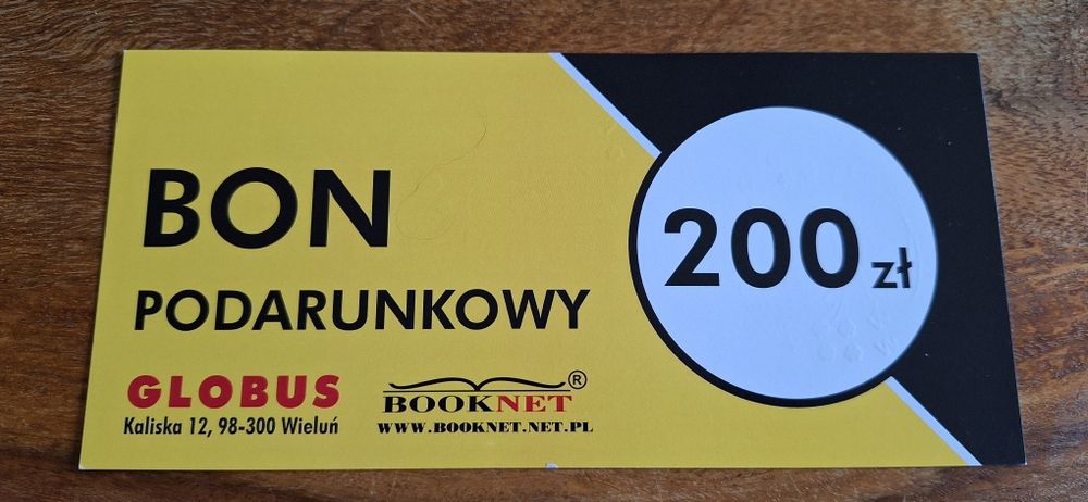 Bon podarunkowy.