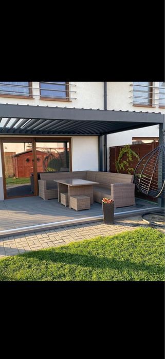 Meble ogrodowe techno rattan