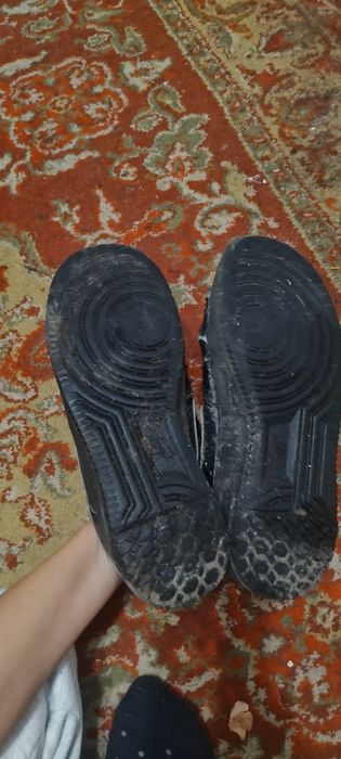 Форсы черные air force 1 black