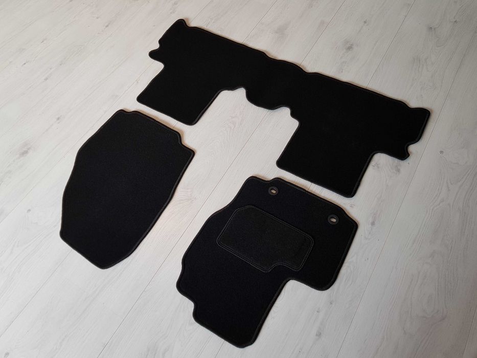 Dywaniki Welurowe FORD GALAXY S-MAX  06-15 Idealnie Dopasowane Stopery