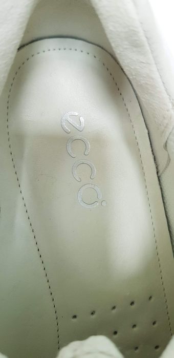 Ecco sneakersy ze skóry naturalnej, brąz/taupe