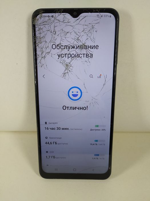 Смартфон Samsung A12 4/64 Гб (NFC-оплата / 8 ядер / 4 камеры)