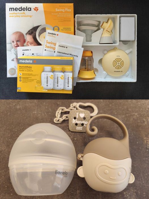 Laktator Medela Swing Flex plus gratis 3 butelki