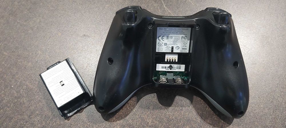 Comando Microsoft Xbox 360 Preto/Cinza Wireless Sem Fios