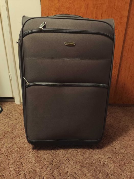 walizka podrózna  szara duza 72 cm