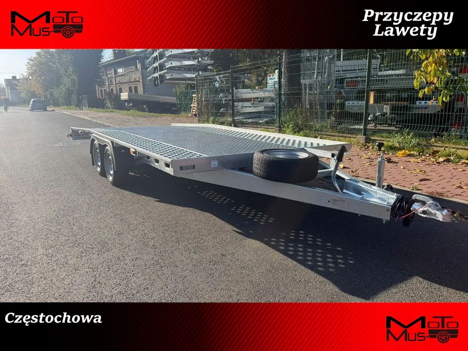 Gala Bbg Laweta Gala Raz Łamana 4.5X2m Koła 195R13c Wypełnienie