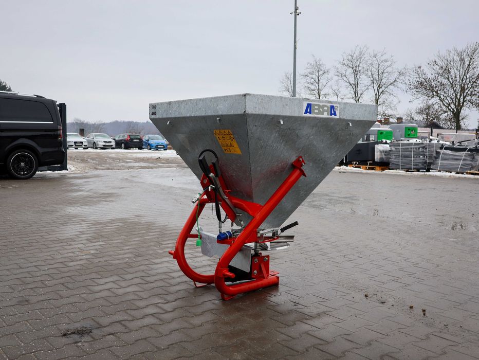 Rozsiewacz ocynkowany ABRA 500L | Plandeka gratis | Do ciągnika | GWARANCJA RATY DOSTAWA