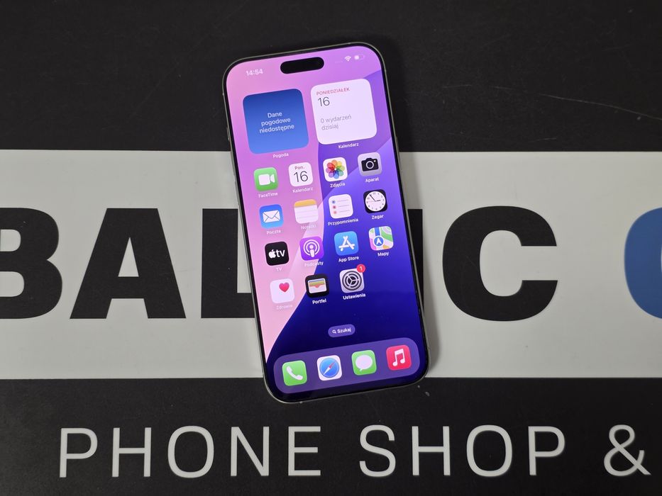 Sklep ladny Apple Iphone 16 Pro Max 256gb  white  bateria  90%