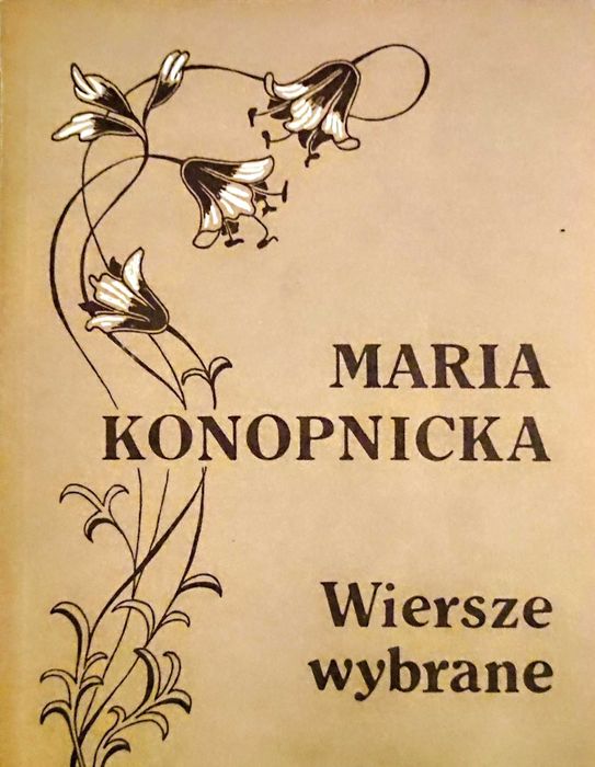 Książka "Wiersze wybrane" Maria Konopnicka
