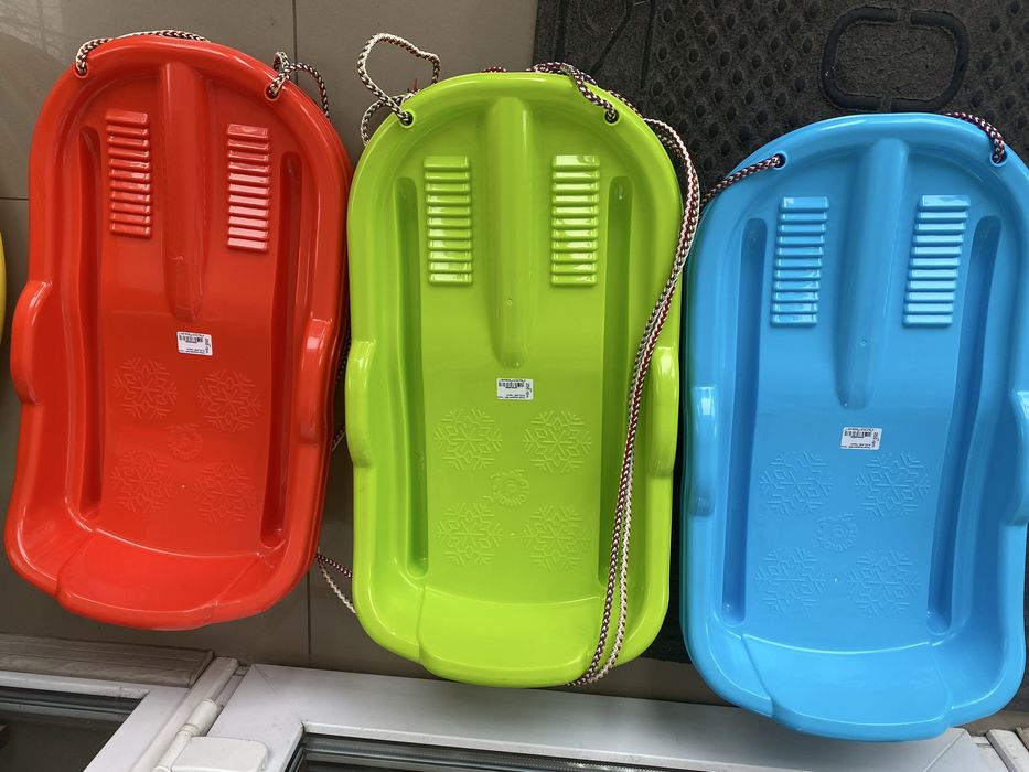 Санки-льодянка, льодянка-диск НЛО,тарілка для снігу.Нові.