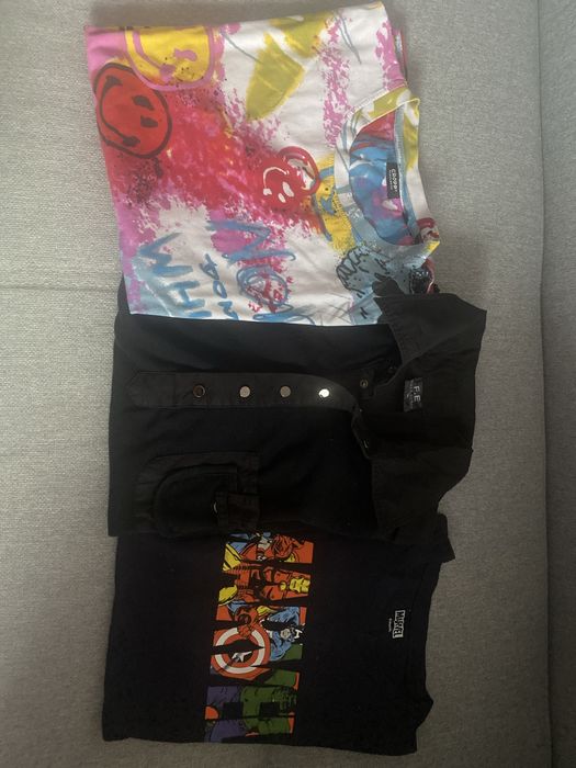 Bluzki chlopięce rozm 164