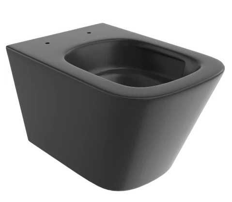 Mexen Teo miska wc Rimless Tornado całkowicie nowa czarna mat