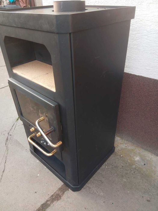 Duży ciepły Piecyk piec wolnostojący koza kominek trociak duński