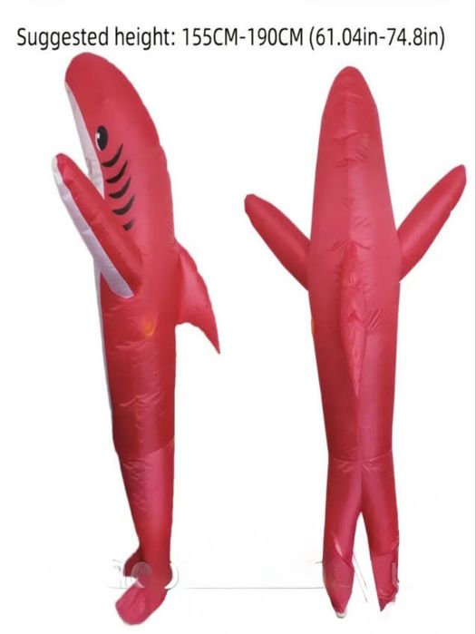 Надувний костюм акула Red Shark