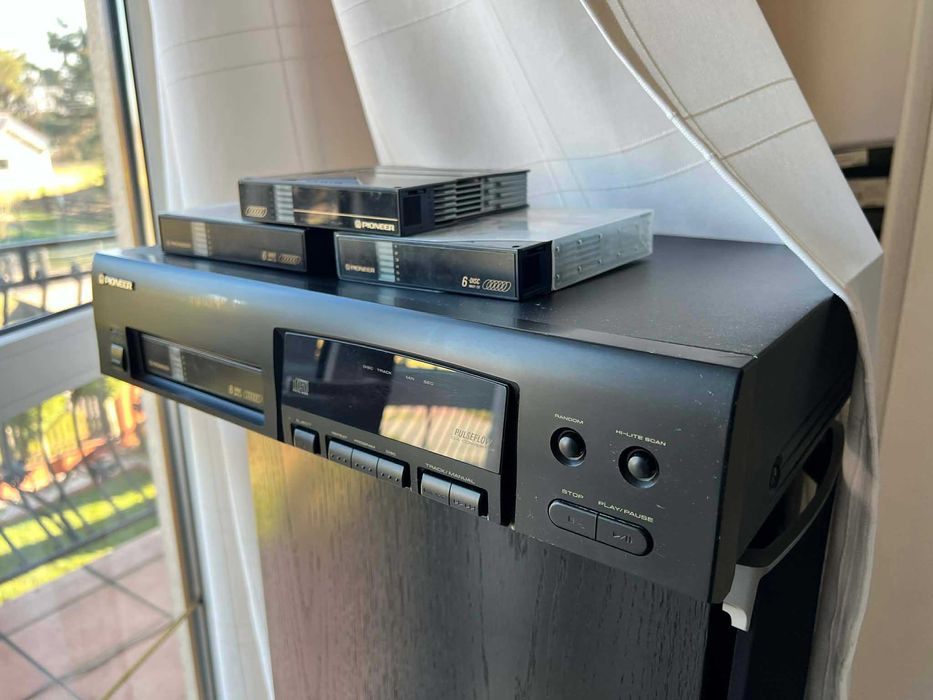 Odtwarzacz CD Pioneer PD-M403 na 6 CD Zmieniarka na 24 CD