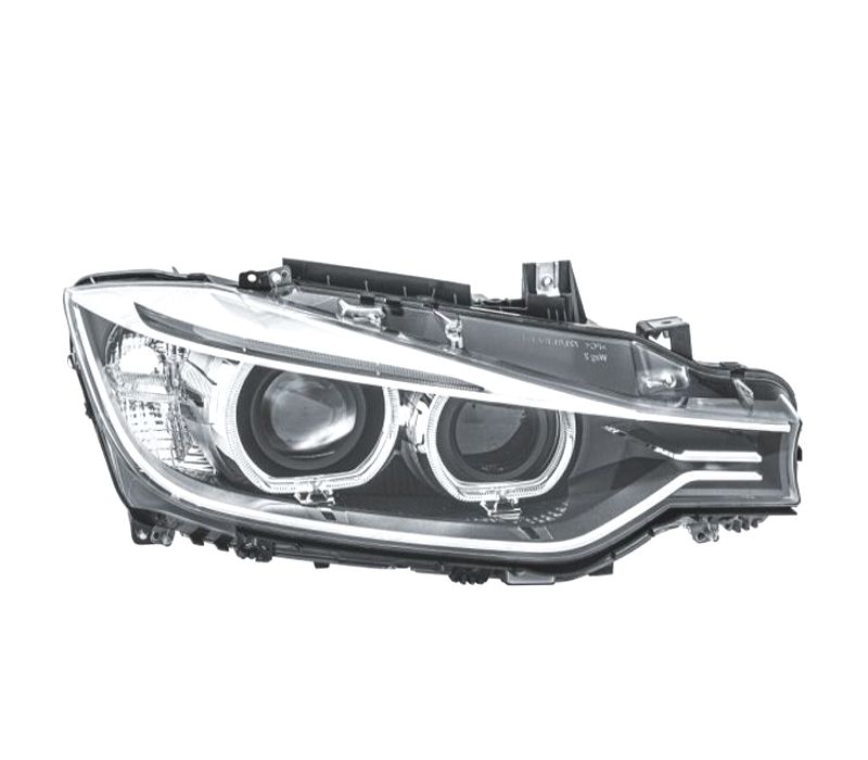 FAROL XENON DIR BMW F30 F31 11-15 FUNDO PRETO