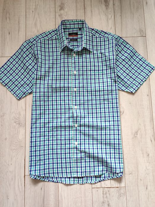 Pierre Cardin świetna koszula w kratkę rozm.Xl
