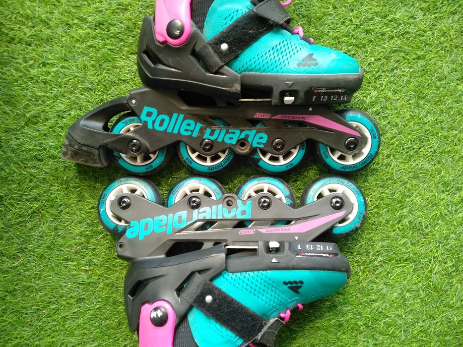 Детские ролики Rollerblade Microblade G emerald green 28-32
С