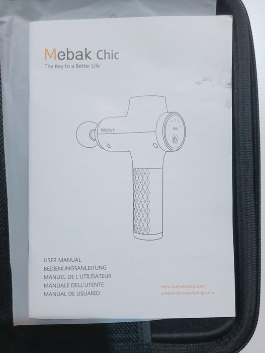 pistolet do masażu Mebak