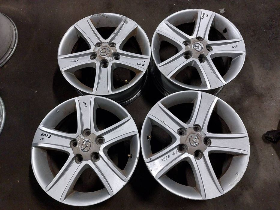 FELGI ALUMINIOWE 4SZT 5x114,3 7Jx16 ET55 FI67,1 MAZDA 6 9965637060