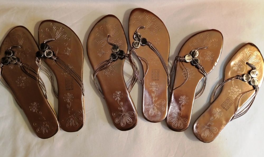 Copper-Colored Sandal Size 37
