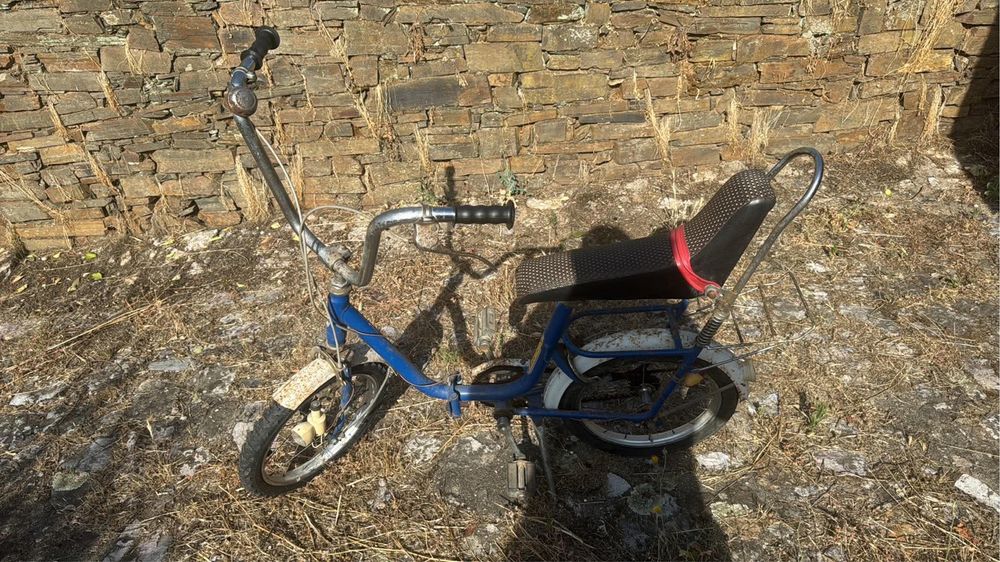 Bicicleta Chopper Esmaltina Tininha para restaurar