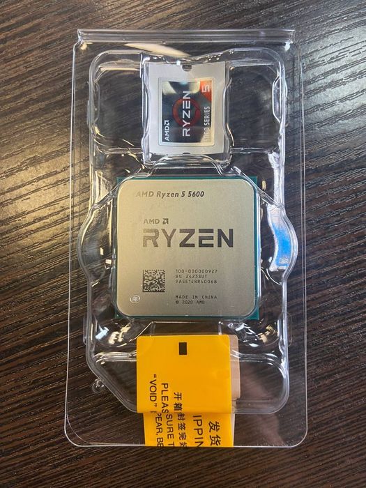 Процесор Ryzen 5 5600 новий