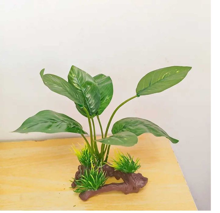 Plantas artificiais para Aquários e Terrários