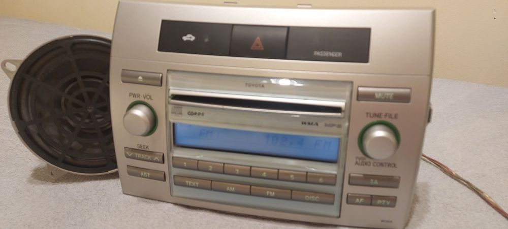 Radio toyota corolla verso Mp3 Poprawiona wada fabryczna