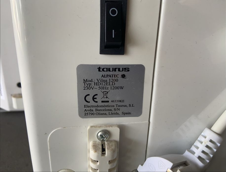 Aquecedor de Parede Taurus