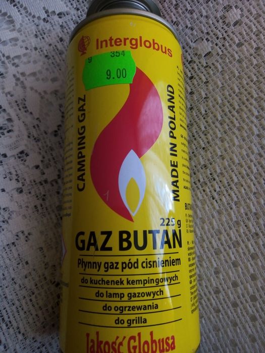 Gaz do kuchenki turystycznej